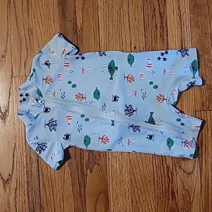 Carter's rash gaurd body suit  12 months